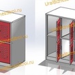  Шкаф сумочный разборный 1200х500х970 (ШхГхВ) 8-ячеечный (стол-тумба) S-0,7 мм - uralbiznesstroi.ru – Москва