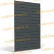 Экономпанель 1200*2400 графит (вертикально) - uralbiznesstroi.ru – Москва