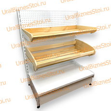 Торговый стеллаж для хлеба 1450*500*900 3 полки - uralbiznesstroi.ru – Москва