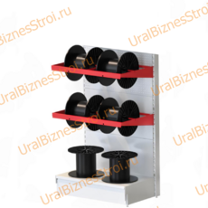 Торговый стеллаж для кабеля 1450*500*900 1 катушка - uralbiznesstroi.ru – Москва