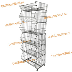 Горка из корзин (КОШ), 5+1 - uralbiznesstroi.ru – Москва