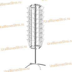 Стойка для прайс-листов 4-х сторонняя, 32 ячейки, формат А4 - uralbiznesstroi.ru – Москва