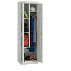 Шкаф хозяйственный 1850*600*500 двухсекционный - uralbiznesstroi.ru – Москва