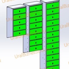 Ящики почтовые - uralbiznesstroi.ru – Москва