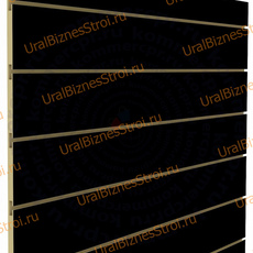 Экономпанель 1200*2400 черная (вертикально) - uralbiznesstroi.ru – Москва