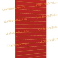Экономпанель 1200*2400 красная (вертикально) - uralbiznesstroi.ru – Москва