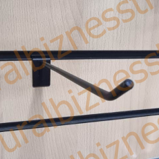 F 291 Крючок 150 мм чёрный (4мм ) - uralbiznesstroi.ru – Москва