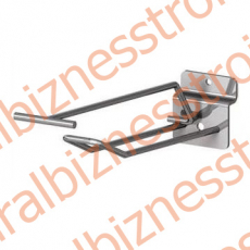 F326-150 Еврокрючок с ценник-лем,150мм,хром - uralbiznesstroi.ru – Москва