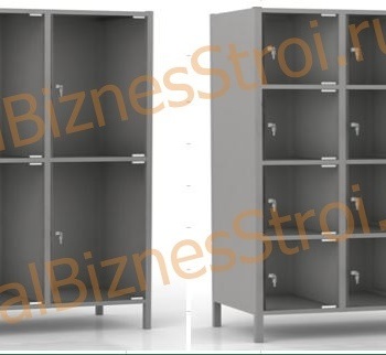  Шкаф сумочный разборный 900х500х1850 (ШхГхВ)  12-ячеечный S-0,5 мм - uralbiznesstroi.ru – Москва