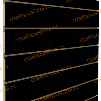 Экономпанель 1200*2400 черная (вертикально) - uralbiznesstroi.ru – Москва