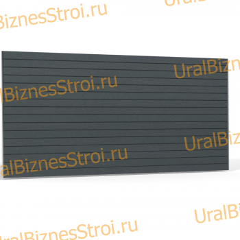 Экономпанель 2400*1200 графит (горизонтально) - uralbiznesstroi.ru – Москва