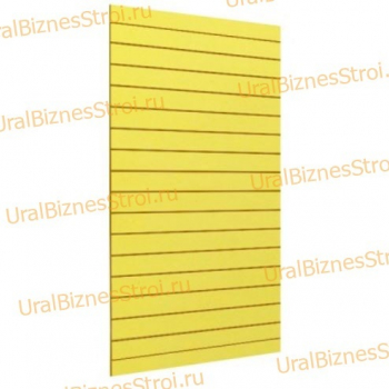 Экономпанель 1200*2400 желтая (вертикально) - uralbiznesstroi.ru – Москва