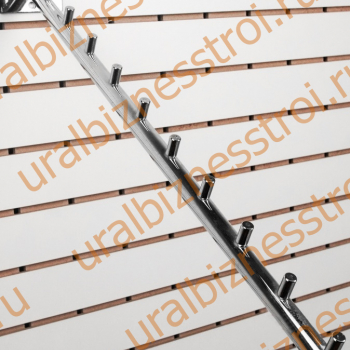 К 111 Наклонный кронштейн с 7 штырьками хром - uralbiznesstroi.ru – Москва