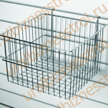 F 198 Корзина маленькая 300*300*200мм хром - uralbiznesstroi.ru – Москва