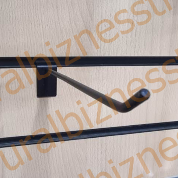 F 290 Крючок 100 мм чёрный (4мм) - uralbiznesstroi.ru – Москва