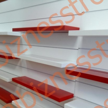 Полка ЛДСП/1200*300/(красная) - uralbiznesstroi.ru – Москва